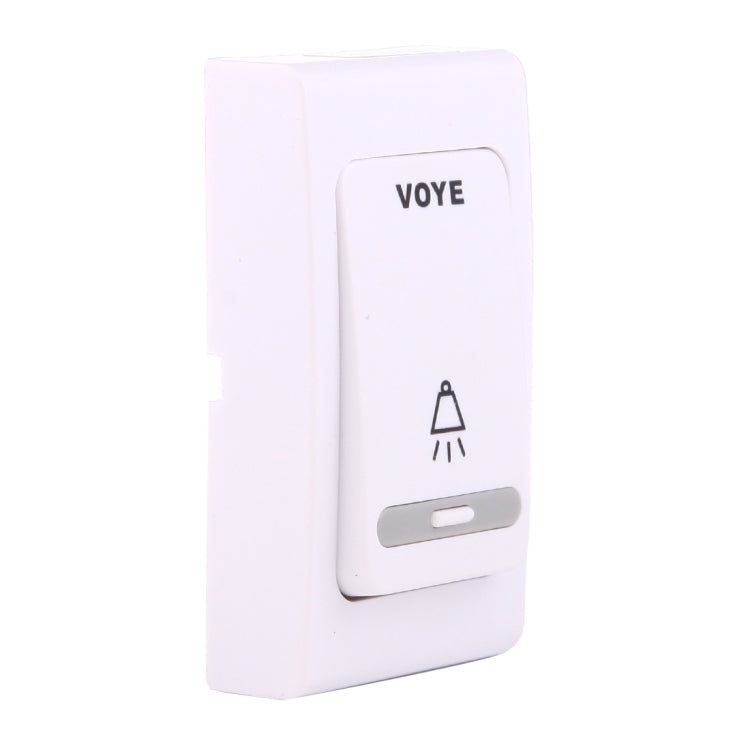 VOYE V004B2 Wireless Smart Music Home Doorbell with Dual Receiver, Remote Control Distance: 120m (Open Air) - Security by VOYE | Online Shopping UK | buy2fix