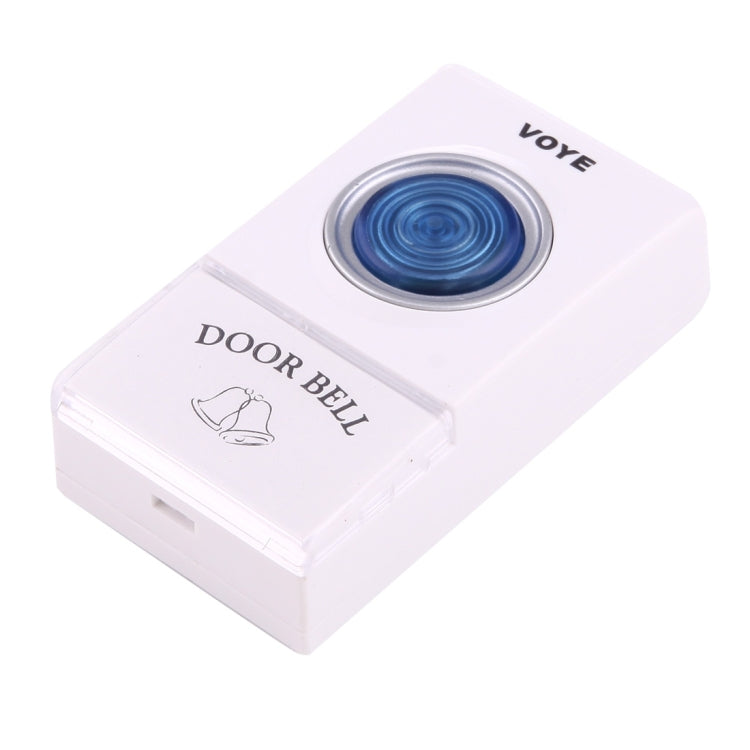 VOYE V001A2 Wireless Smart Music LED Home Doorbell with Dual Receiver, Remote Control Distance: 120m (Open Air) - Security by VOYE | Online Shopping UK | buy2fix