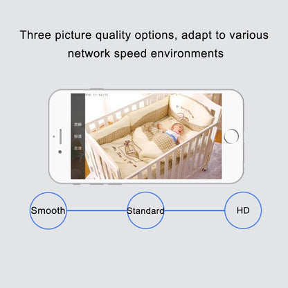 WLSES GC60 720P Wireless Surveillance Camera Baby Monitor, US Plug - Security by buy2fix | Online Shopping UK | buy2fix