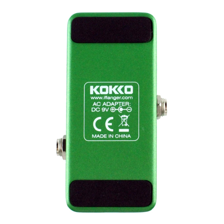 KOKKO FOD3 Mini Electric Guitar Tube Sound Overload Monoblock Effects Pedal(Green) - Guitar Tuner by KOKKO | Online Shopping UK | buy2fix