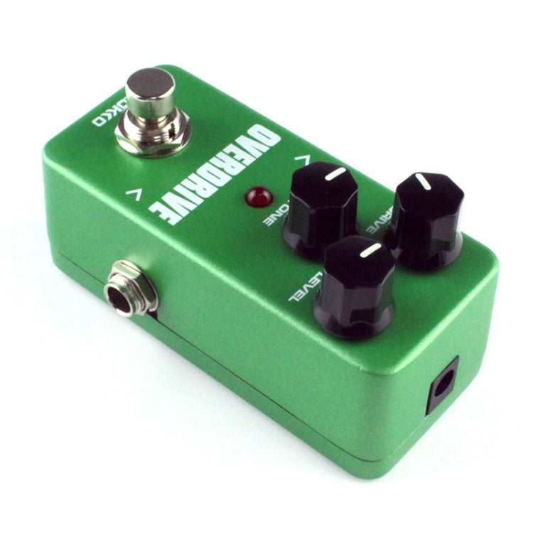 KOKKO FOD3 Mini Electric Guitar Tube Sound Overload Monoblock Effects Pedal(Green) - Guitar Tuner Accessories by KOKKO | Online Shopping UK | buy2fix