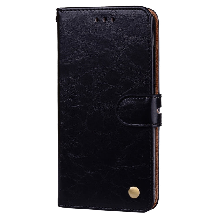 For Huawei P10 Lite Business Style Oil Wax Texture Horizontal Flip Leather Case with Holder & Card Slots & Wallet (Black) - Huawei Cases by buy2fix | Online Shopping UK | buy2fix