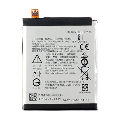 HE321 for Nokia 5 TA-1053 Li-ion Polymer Battery&#160; - For Nokia by buy2fix | Online Shopping UK | buy2fix