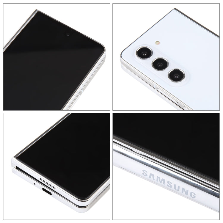 For Samsung Galaxy Z Fold5 Black Screen Non-Working Fake Dummy Display Model (White) - For Galaxy by buy2fix | Online Shopping UK | buy2fix