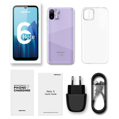 [HK Warehouse] Ulefone Note 6, 1GB+32GB, Face ID Identification, 6.1 inch Android 11 GO SC7731E Quad-core up to 1.3GHz, Network: 3G, Dual SIM(Purple) - Ulefone by Ulefone | Online Shopping UK | buy2fix