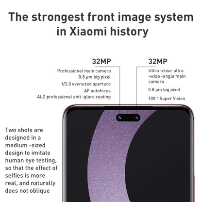 Xiaomi Civi 2 5G, 50MP Camera, 8GB+256GB, Triple Back Cameras + Dual Front Cameras, In-screen Fingerprint Identification, 4500mAh Battery, 6.55 inch MIUI 13 / Android 12 Snapdragon 7 Octa Core 4nm up to 2.4GHz, Network: 5G, NFC (White) - Xiaomi MI by Xiaomi | Online Shopping UK | buy2fix