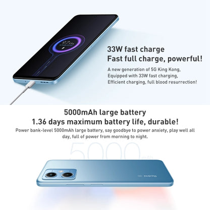 Xiaomi Redmi Note 12 5G, 48MP Camera, 6GB+128GB, Dual Back Cameras, 5000mAh Battery, Side Fingerprint Identification, 6.67 inch MIUI 13 Qualcomm Snapdragon 4 Gen1 Octa Core up to 2.0GHz, Network: 5G, Dual SIM, IR, Not Support Google Play(White) - Xiaomi Redmi by Xiaomi | Online Shopping UK | buy2fix