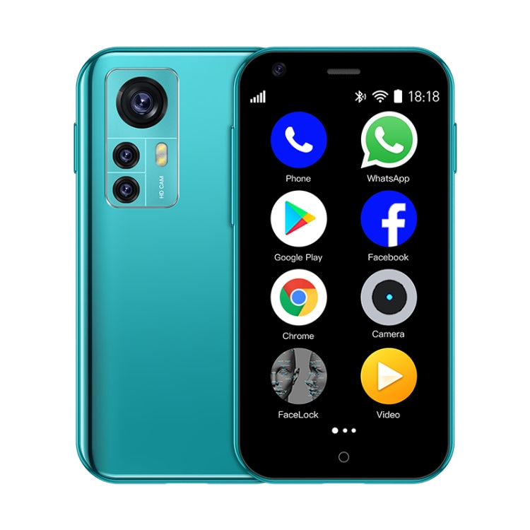 SOYES D18, 1GB+8GB, 2.5 inch MTK6580 Quad Core up to 1.3GHz, Bluetooth, WiFi, FM, Network: 3G, Dual SIM(Blue) - SOYES by SOYES | Online Shopping UK | buy2fix