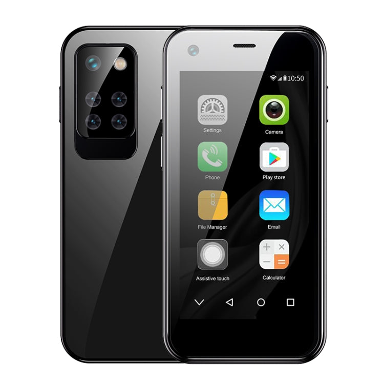 SOYES MI12, 1GB+8GB, 2.5 inch MTK6580 Quad Core up to 1.3GHz, Bluetooth, WiFi, FM, Network: 3G, Dual SIM(Black) - SOYES by SOYES | Online Shopping UK | buy2fix