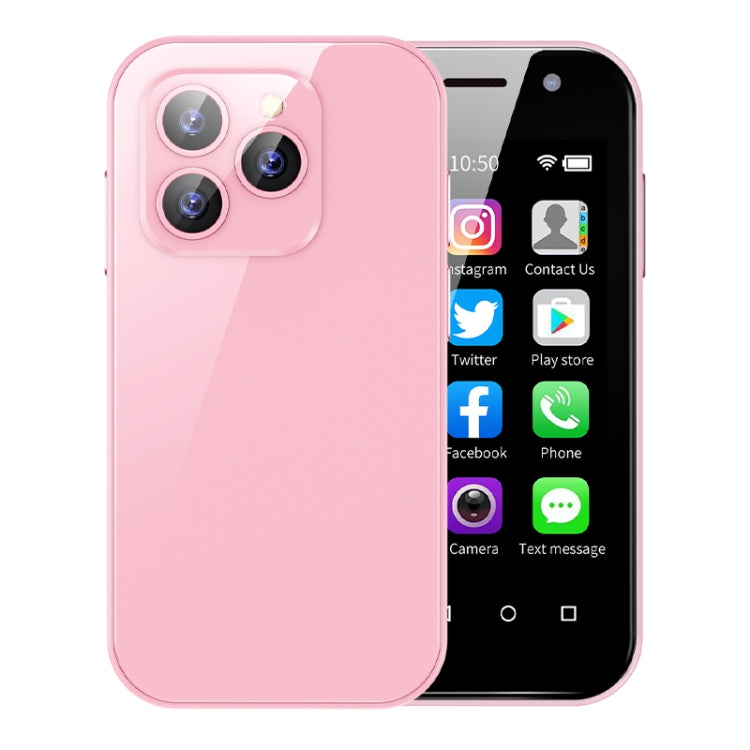 SOYES 14 Pro, 2GB+16GB, Face Recognition, 3.0 inch Android 9.0 MTK6739CW Quad Core up to 1.28GHz, OTG, Network: 4G, Dual SIM, Support Google Play (Pink) - SOYES by SOYES | Online Shopping UK | buy2fix