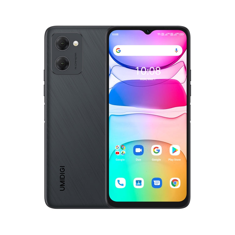 [HK Warehouse] UMIDIGI C2, 3GB+32GB, Dual Back Cameras, 5150mAh Battery, Face Identification, 6.52 inch Android 13 MTK8766 Quad Core up to 2.0GHz, Network: 4G, OTG, Dual SIM(Black) - UMIDIGI by UMIDIGI | Online Shopping UK | buy2fix