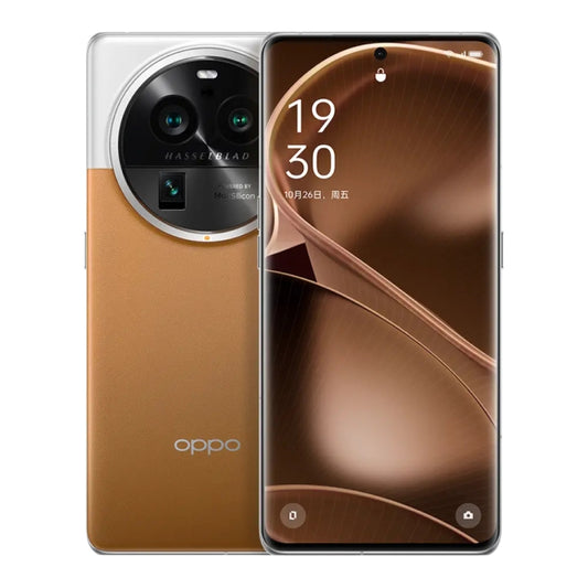 OPPO Find X6 Pro 5G, 16GB+256GB, 50MP Camera, Chinese Version, Triple Rear Cameras, 6.82 inch ColorOS 13.1 Qualcomm Snapdragon 8 Gen 2 Octa Core up to 3.187GHz, Network: 5G, Support Google Play(Brown) - OPPO by OPPO | Online Shopping UK | buy2fix