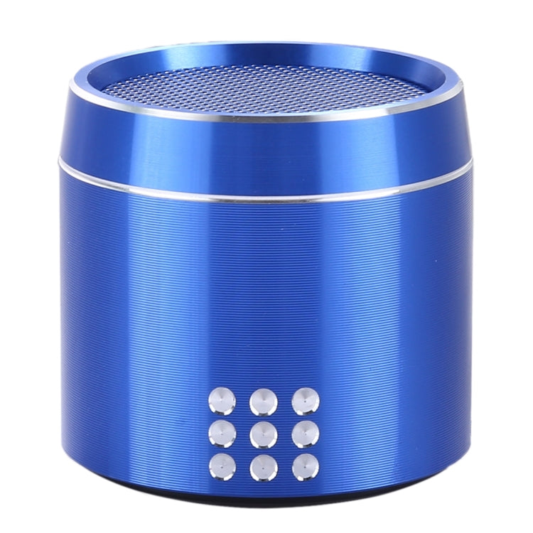 PTH-02 Portable True Wireless Stereo Mini Bluetooth Speaker with LED Indicator & Sling(Blue) - Mini Speaker by buy2fix | Online Shopping UK | buy2fix