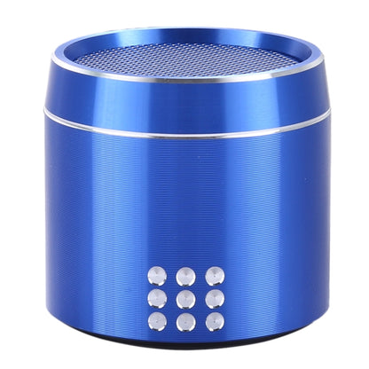 PTH-02 Portable True Wireless Stereo Mini Bluetooth Speaker with LED Indicator & Sling(Blue) - Mini Speaker by buy2fix | Online Shopping UK | buy2fix