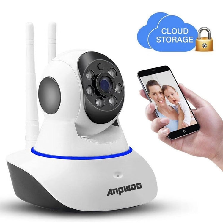 Anpwoo AP001 1.0MP 720P HD WiFi IP Camera, Support Motion Detection / Night Vision(White) - Security by Anpwoo | Online Shopping UK | buy2fix