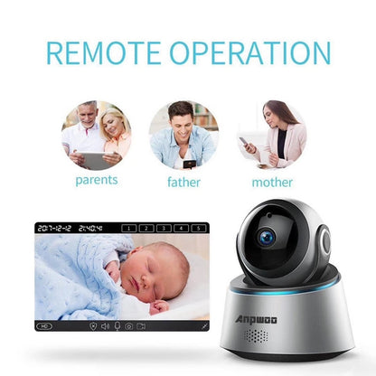 Anpwoo Astronaut 2.0MP 1080P 1/3 inch CMOS HD WiFi IP Camera, Support Motion Detection / Night Vision - Security by Anpwoo | Online Shopping UK | buy2fix