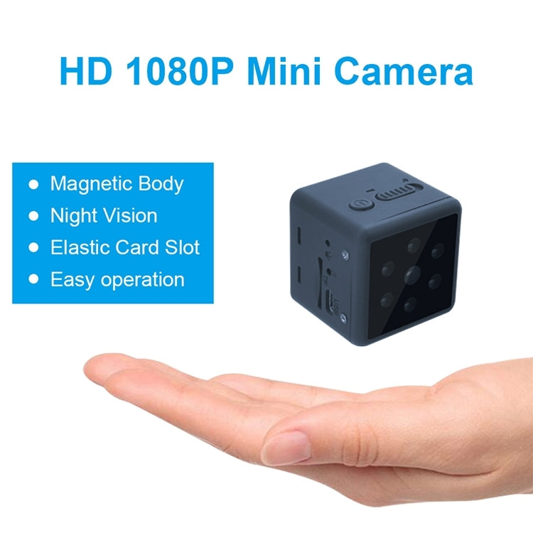 MD25 1080P Wearable Smart HD Camera Wireless Sport Camera, Support Infrared Night Vision / Motion Detection / TF Card - Security by buy2fix | Online Shopping UK | buy2fix