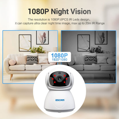 ESCAM PT201 HD 1080P Dual-band WiFi IP Camera, Support Night Vision / Motion Detection / Auto Tracking / TF Card / Two-way Audio, UK Plug - Security by ESCAM | Online Shopping UK | buy2fix