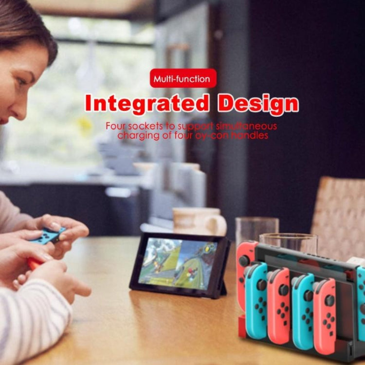 iPega PG-9186 Game Controller Charger Charging Dock Stand Station Holder with Indicator for Nintendo Switch Joy-Con - Toys & Hobbies by ipega | Online Shopping UK | buy2fix