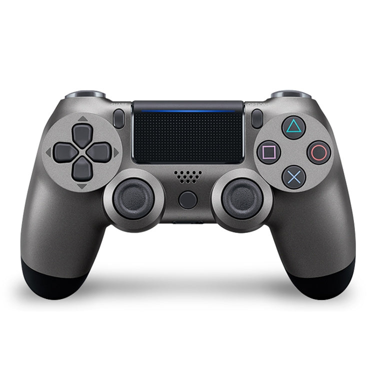 For PS4 Wireless Bluetooth Game Controller Gamepad with Light, EU Version(Grey) - Gamepads by buy2fix | Online Shopping UK | buy2fix