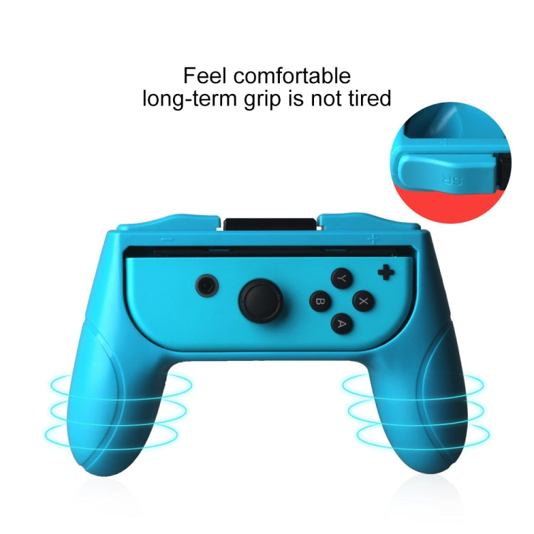 OIVO 2 PCS Left and Right Game Handle Grip Controller for Nintendo Switch Joy-con Grip - Gamepads by OIVO | Online Shopping UK | buy2fix