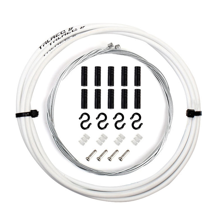 7 in 1 Universal PVC Bicycle Variable Speed Cable Tube Set(White) - Outdoor & Sports by buy2fix | Online Shopping UK | buy2fix