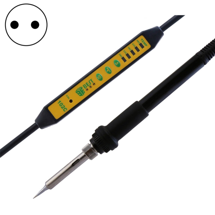 BEST Adjustable Temperature Electric Soldering Iron Welding Solder Station Heat Pencil, EU Plug - Electric Soldering Iron by BEST | Online Shopping UK | buy2fix