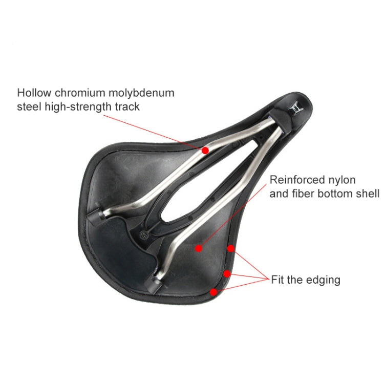 GUB 1180 PU Soft Breathable Hollow Bicycle Saddle - Outdoor & Sports by GUB | Online Shopping UK | buy2fix