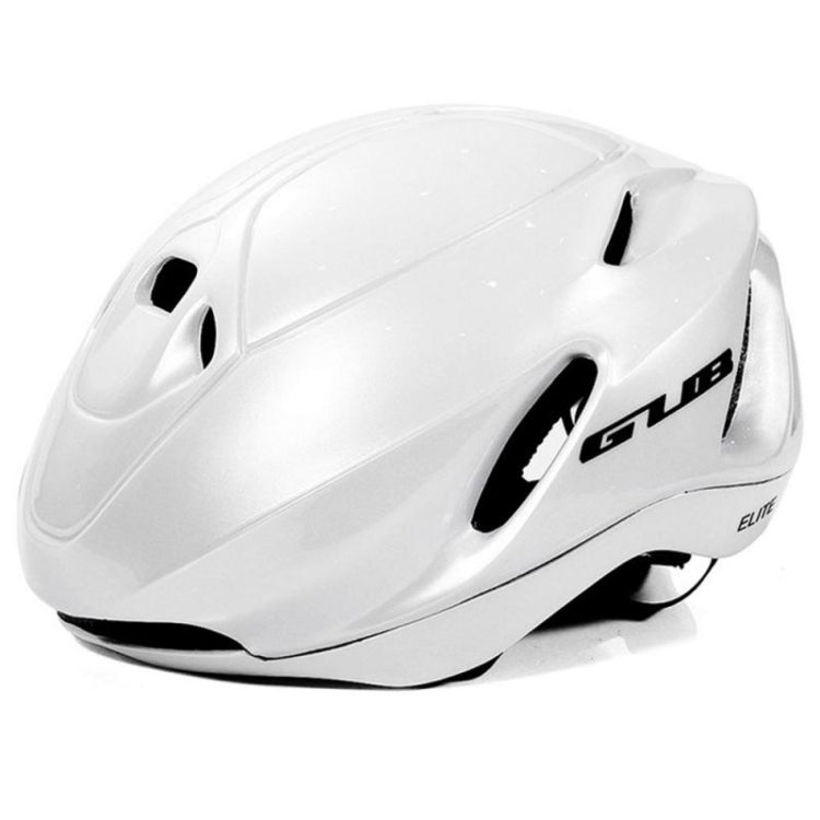 GUB Elite Unisex Adjustable Bicycle Riding Helmet, Size: L(Pearl White) - Protective Helmet & Masks by GUB | Online Shopping UK | buy2fix