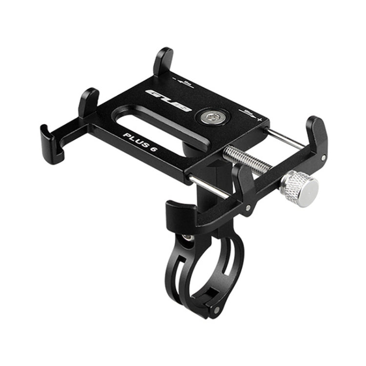 GUB Plus 6 Aluminum Alloy MTB Bike Bicycle Phone Holder(Black) - Outdoor & Sports by GUB | Online Shopping UK | buy2fix