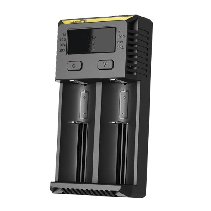 Nitecore NEW i2 Intelligent Digi Smart Charger with LED Indicator for 14500, 16340 (RCR123), 18650, 22650, 26650, Ni-MH and Ni-Cd (AA, AAA) Battery - Consumer Electronics by buy2fix | Online Shopping UK | buy2fix