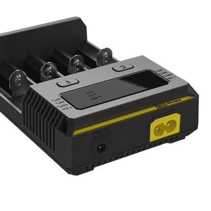 Nitecore NEW i4 Intelligent Digi Smart Charger with LED Indicator for 14500, 16340 (RCR123), 18650, 22650, 26650, Ni-MH and Ni-Cd (AA, AAA) Battery - Consumer Electronics by buy2fix | Online Shopping UK | buy2fix