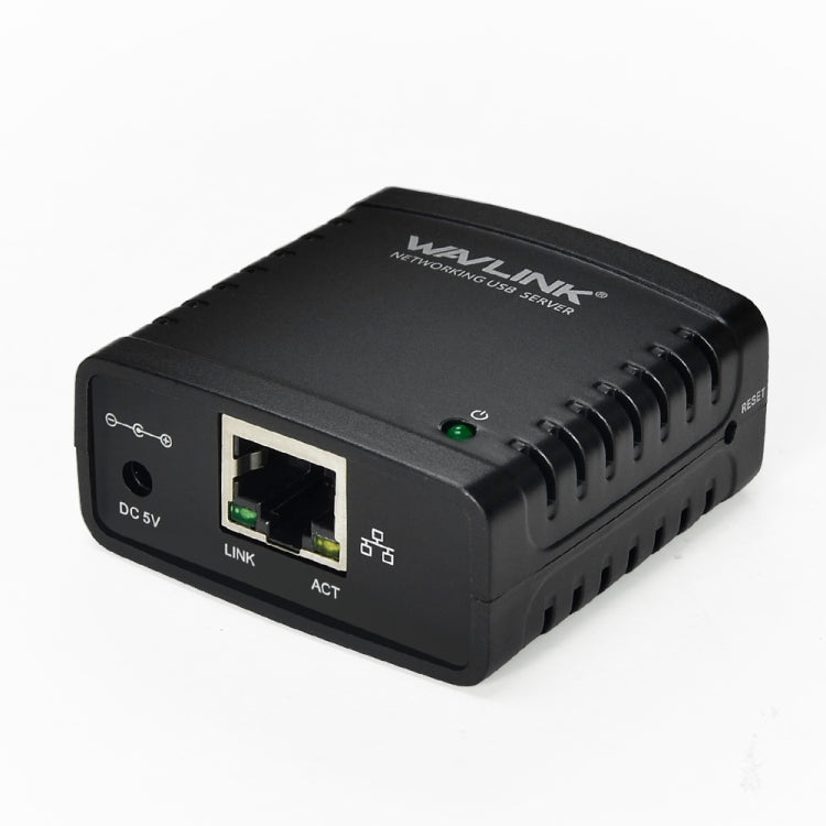 WAVLINK USB 2.0 Networking Server, EU Plug - Printer Accessories by WAVLINK | Online Shopping UK | buy2fix