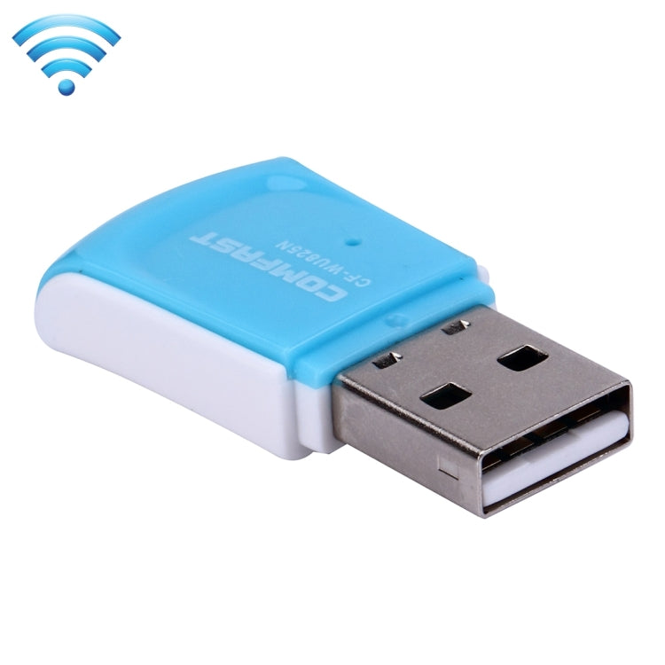 300Mbps Wireless 802.11N USB Network Nano Card Adapter(Blue) - USB Network Adapter by COMFAST | Online Shopping UK | buy2fix