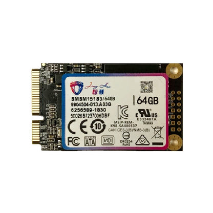 JingHai 1.8 inch mSATA Solid State Drive, Flash Architecture: MLC, Capacity: 64GB - External Solid State Drives by JingHai | Online Shopping UK | buy2fix