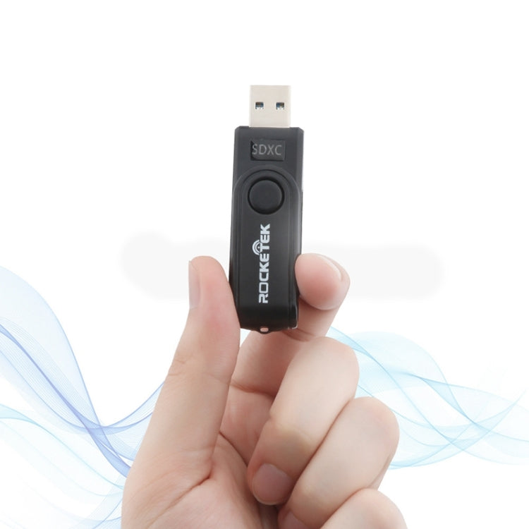 Rocketek CR5 USB3.0 Multi-function SD / TF Card Reader -  by ROCKETEK | Online Shopping UK | buy2fix