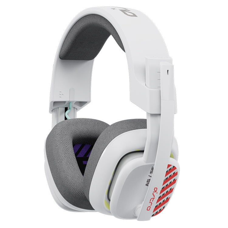 Logitech Astro A10 Gen 2 Wired Headset Over-ear Gaming Headphones (White) - Multimedia Headset by Logitech | Online Shopping UK | buy2fix