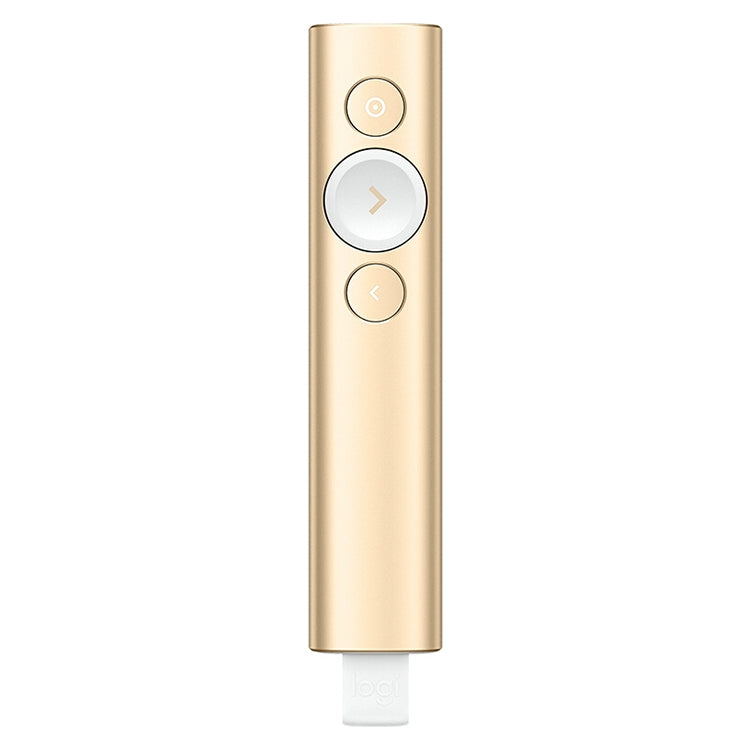 Logitech Spotlight 2.4Ghz USB Wireless Presenter PPT Remote Control Flip Pen (Gold) -  by Logitech | Online Shopping UK | buy2fix