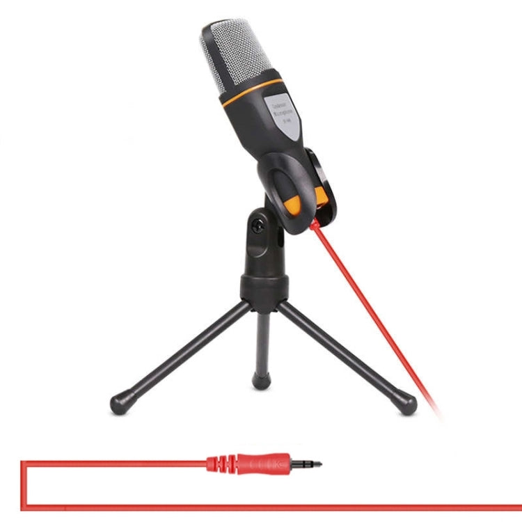 Yanmai SF666 Professional Condenser Sound Recording Microphone with Tripod Holder, Cable Length: 1.3m, Compatible with PC and Mac for Live Broadcast Show, KTV, etc.(Black) - Consumer Electronics by Yanmai | Online Shopping UK | buy2fix