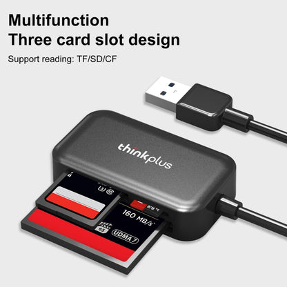 Lenovo thinkplus TC102 USB 3 in 1 Multi-function Card Reader -  by Lenovo | Online Shopping UK | buy2fix