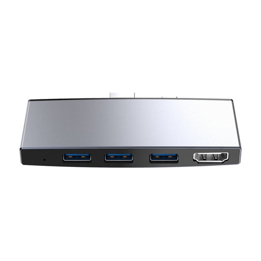 Rocketek SUR758 6 in 1 USB 3.0 / 4K HDMI / SD / TF HUB Adapter - USB 3.0 HUB by ROCKETEK | Online Shopping UK | buy2fix