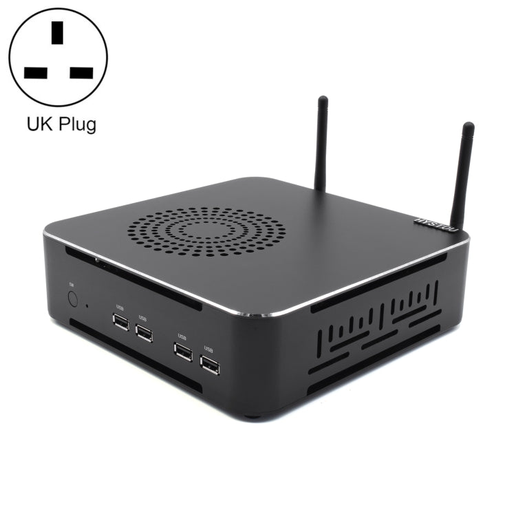 HYSTOU M7 Windows 7/8/10 / Linux System Mini PC, Intel Core G6400 Dual Core 4 Threads up to 4.0GHz, 16GB RAM+512GB SSD, UK Plug - Windows Mini PCs by HYSTOU | Online Shopping UK | buy2fix