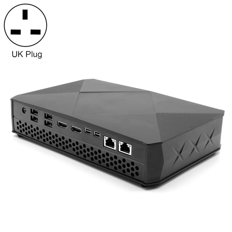 HYSTOU F9 Windows 10 / Linux System Gaming Mini PC, Intel Core i7-8705G 4 Core 8M Cache up to 4.20GHz, 32GB RAM+1TB SSD+1TB HDD, UK Plug - Windows Mini PCs by HYSTOU | Online Shopping UK | buy2fix