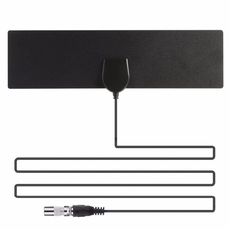 25 Miles Range 28dBi High Gain Amplified Digital HDTV Indoor Outdoor TV Antenna with 3.7m Coaxial Cable & IEC Adapter - Consumer Electronics by buy2fix | Online Shopping UK | buy2fix