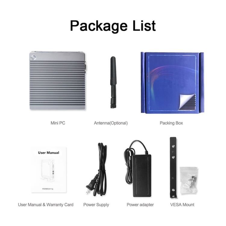 K660S Windows and Linux System Mini PC without Memory & SSD & WiFi, Intel Celeron Processor N2840 Quad-Core 1.83- 2.25GHz - Windows Mini PCs by buy2fix | Online Shopping UK | buy2fix