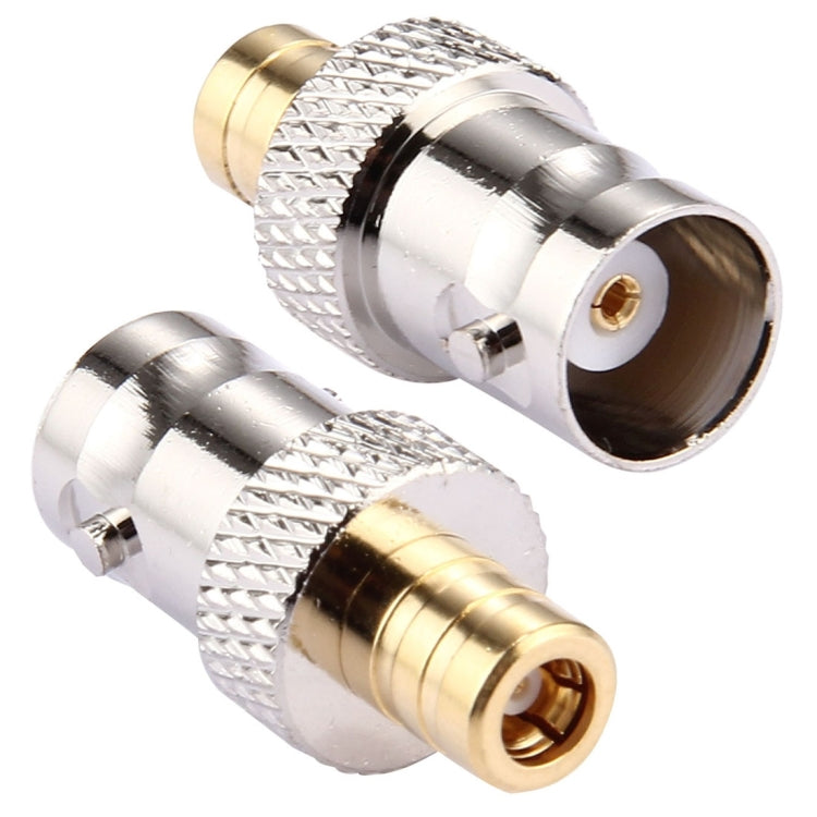 2 PCS BNC Female to SMB Female Connector - Security by buy2fix | Online Shopping UK | buy2fix