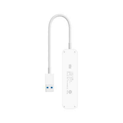 Original Xiaomi 4 Ports USB3.0 Hub with Stand-by Power Supply Interface USB Hub Extender Extension Connector Adapter(White) - Lan Cable and Tools by Xiaomi | Online Shopping UK | buy2fix