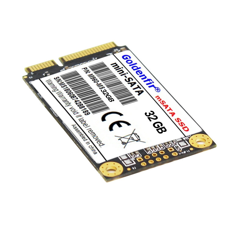 Goldenfir 1.8 inch Mini SATA Solid State Drive, Flash Architecture: TLC, Capacity: 32GB - Computer & Networking by Goldenfir | Online Shopping UK | buy2fix