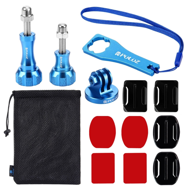 PULUZ 13 in 1 CNC Metal Accessories Combo Kits (Screws + Surface Mounts + Tripod Adapter + Storage Bag + Wrench) for GoPro, Insta360, DJI and Other Action Cameras -  by PULUZ | Online Shopping UK | buy2fix