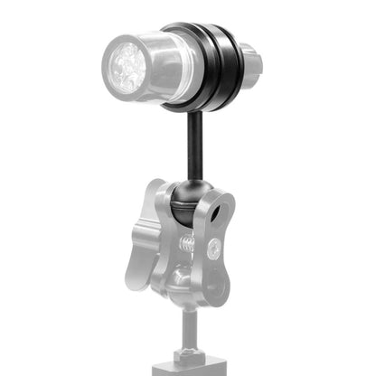 PULUZ Light Diving Aluminum Alloy Clamp Ball Head Mount Adapter Fixed Clip for Underwater Strobe Housing Light - Diving Accessories by PULUZ | Online Shopping UK | buy2fix